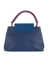 GM Capucines Bag, &pound;1,600, Handbags, Blue, Leather, Back view